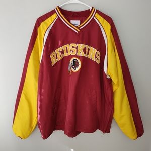 Vintage Redskins Pullover Windbreaker